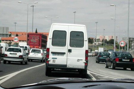 A sinalização vertical determina: